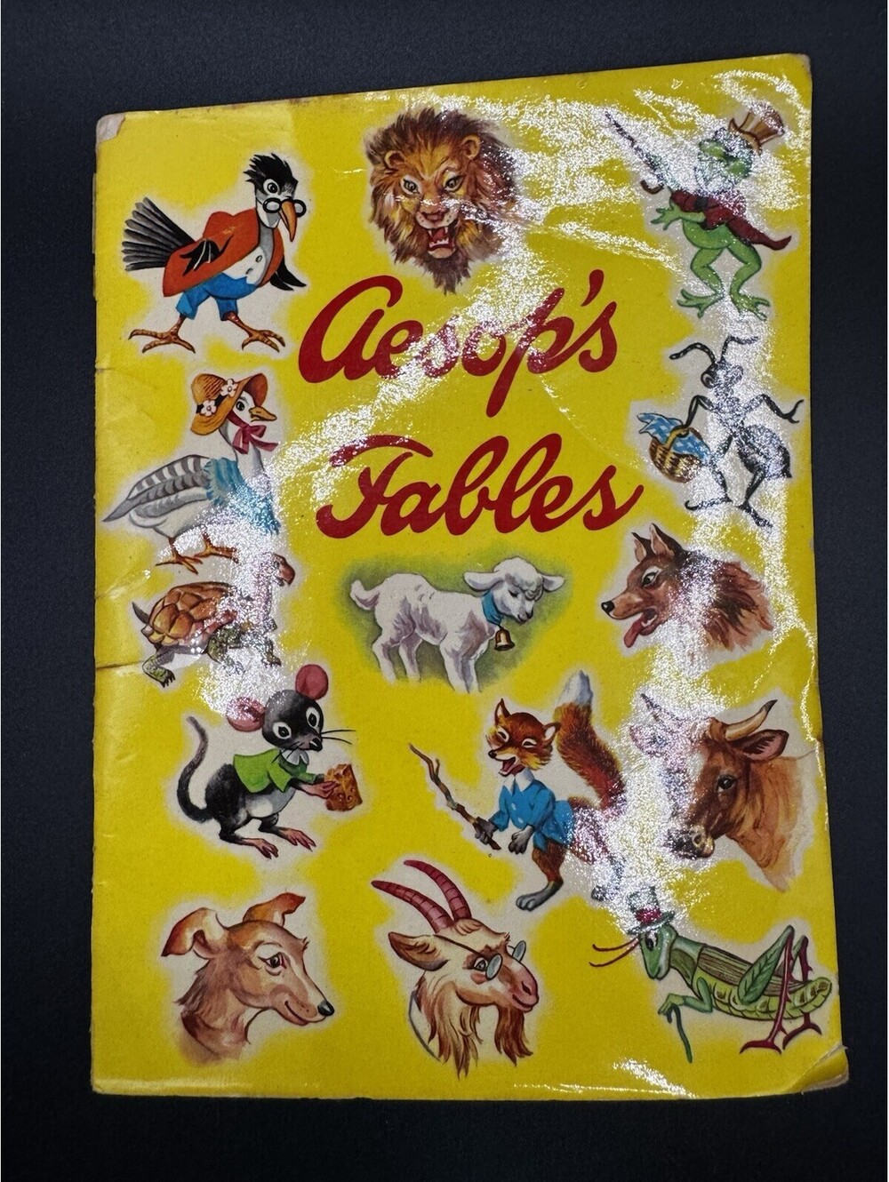 15 AESOP'S FABLES in Beautifully Illustrated Paperback Gift Book 1965